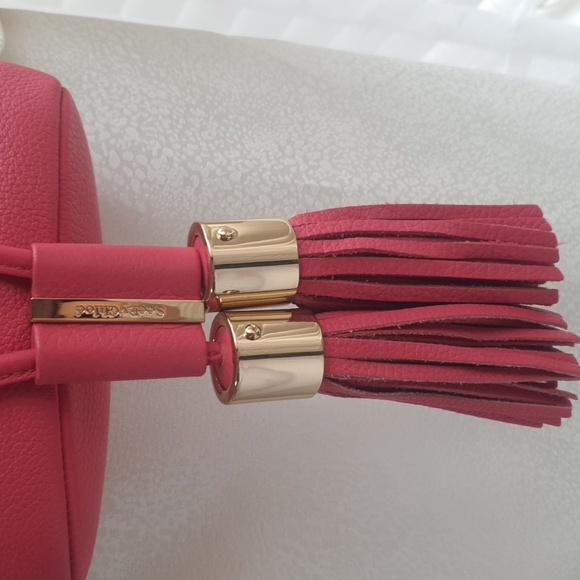NWOT🌿See By Chloe Gold Ring Tassel Bucket CrossBody, W/ COA - Picture 3 of 10